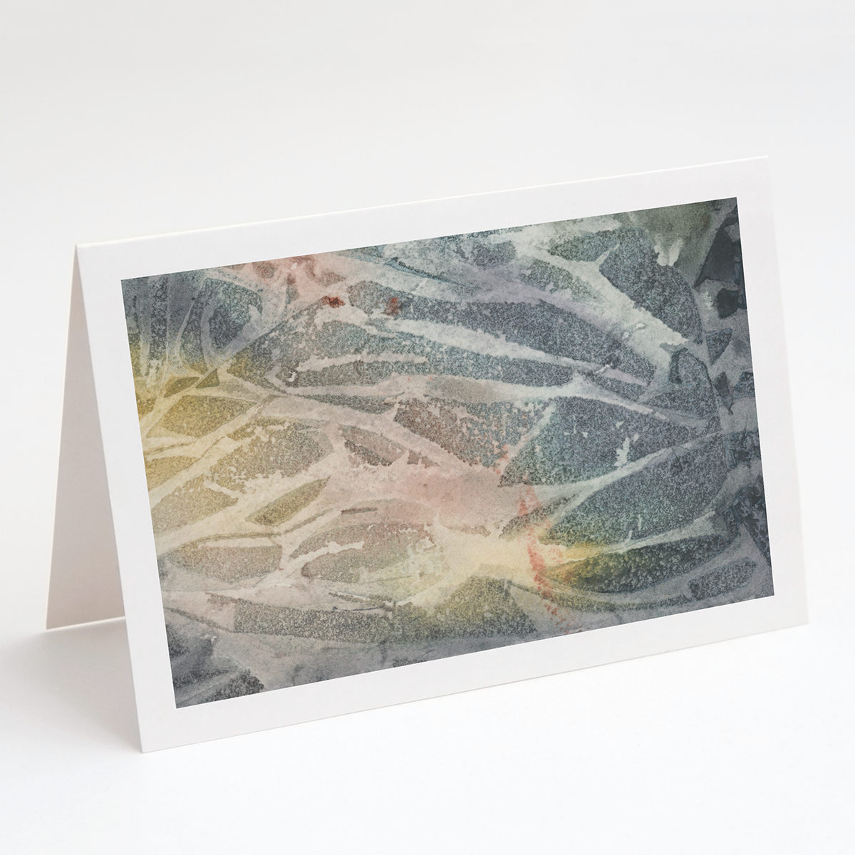 &quot;Underground Rainbow&quot; Greet &amp; Frame Greeting Card