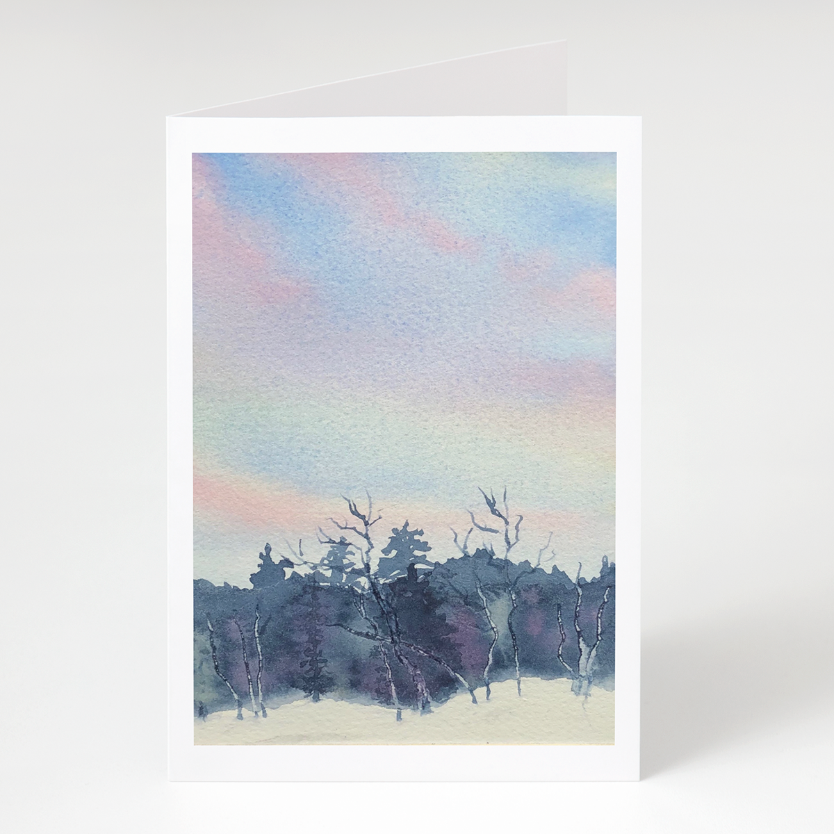 &quot;Pastel Sky&quot; Greet &amp; Frame Greeting Card
